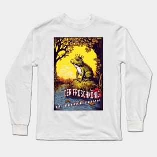 The Frog King (Der Froschkönig) By The Brothers Grimm Long Sleeve T-Shirt